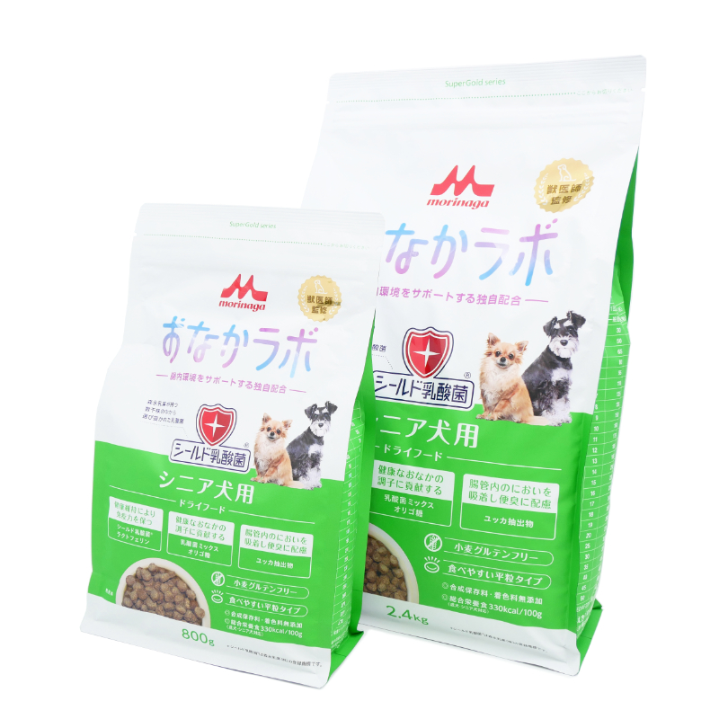 森乳サンワールド　スーパーゴールド　おなかラボ　シニア犬用
