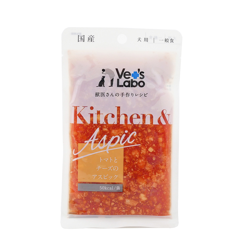 ジャパンペットコミュニケーションズ　Kitchen&Aspic　トマトとチーズのアスピック
