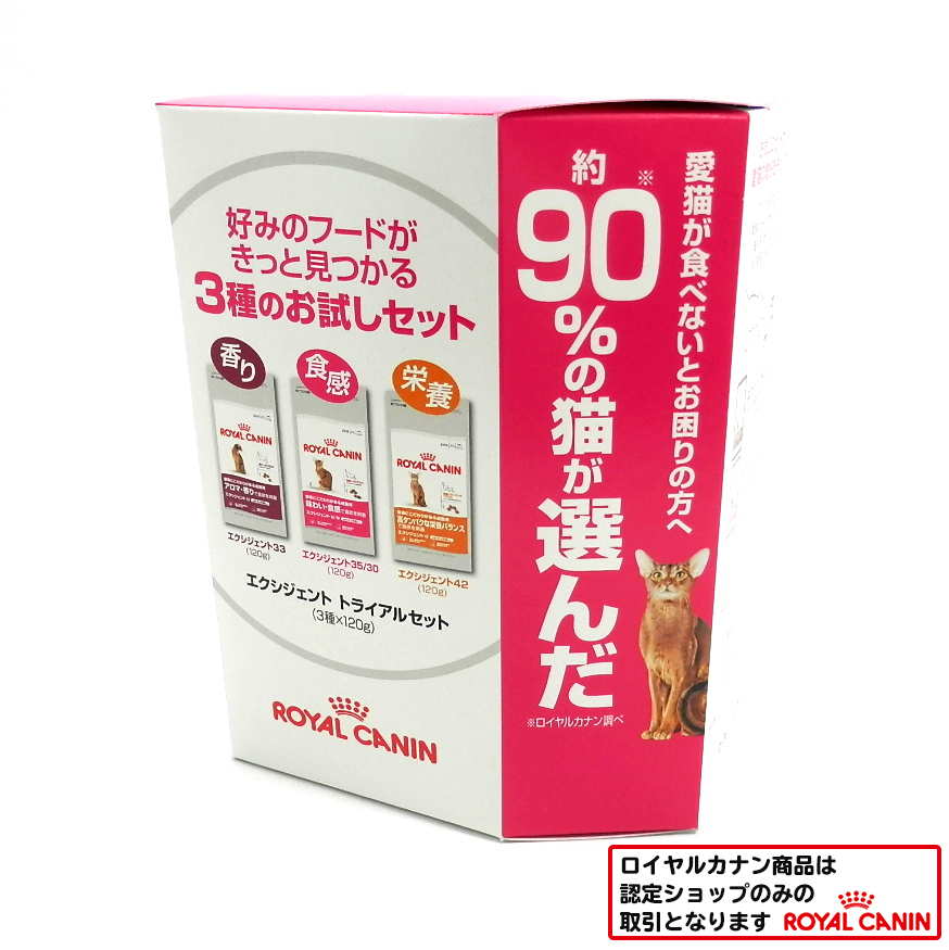 ロイヤルカナン　エクシジェント　トライアルセット