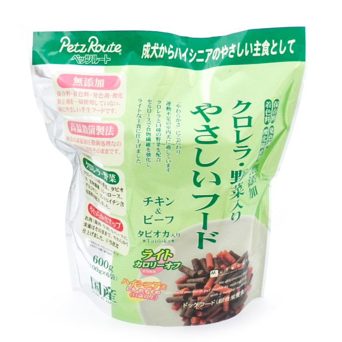 ペッツルート　やさしいフード　ライト　クロレラ・野菜入