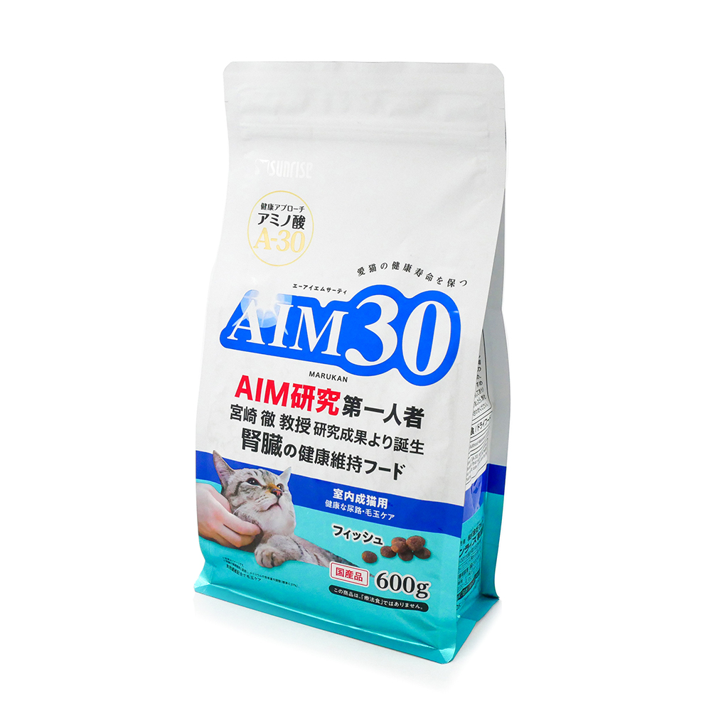 マルカン　サンライズ　ＡＩＭ３０　室内猫尿路・毛玉　フィッシュ