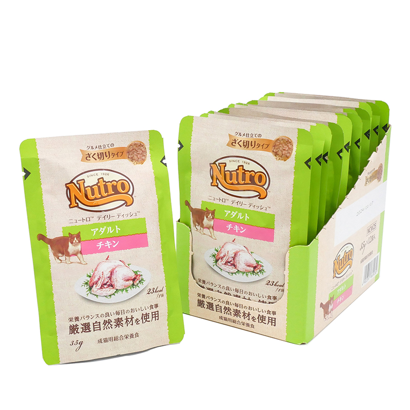 ニュートロ　デイリーディッシュ　アダルト　チキン　グルメザク切タイフ