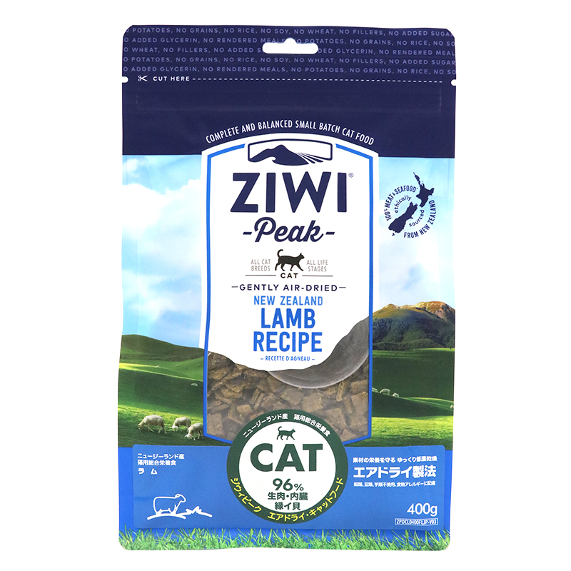 Ｚｉｗｉ Ｐｅａｋ　エアドライ　キャットフード　ラム