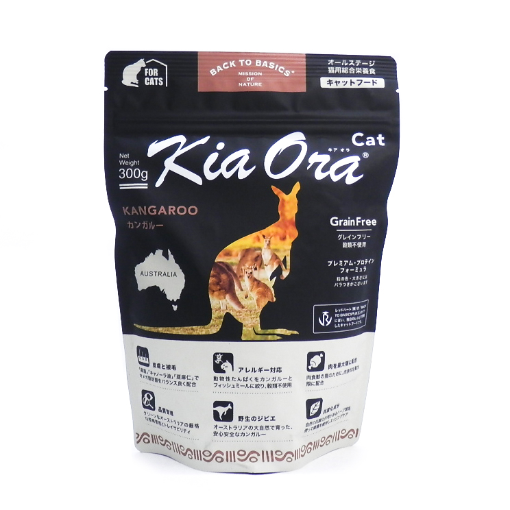 Ｋｉａ　Ｏｒａ（キアオラ）　キャットフード　カンガルー