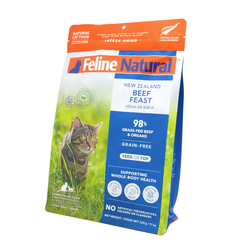 Ｋ９Ｎａｔｕｒａｌ　FelineNatural　フリーズドライ　ビーフ・フィースト