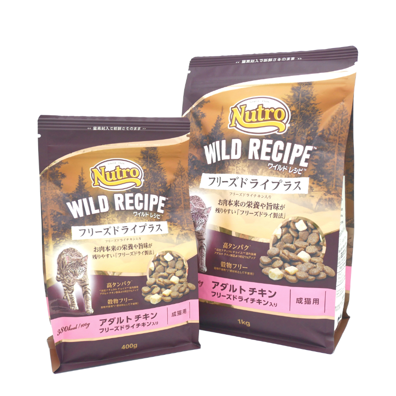 ニュートロ　【登】　ワイルドレシピ　フリーズドライプラス　アダルトチキン　成猫