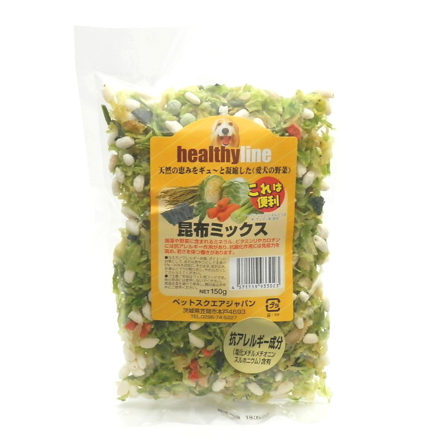 ペットスクエアジャパン　愛犬の野菜　昆布ミックス
