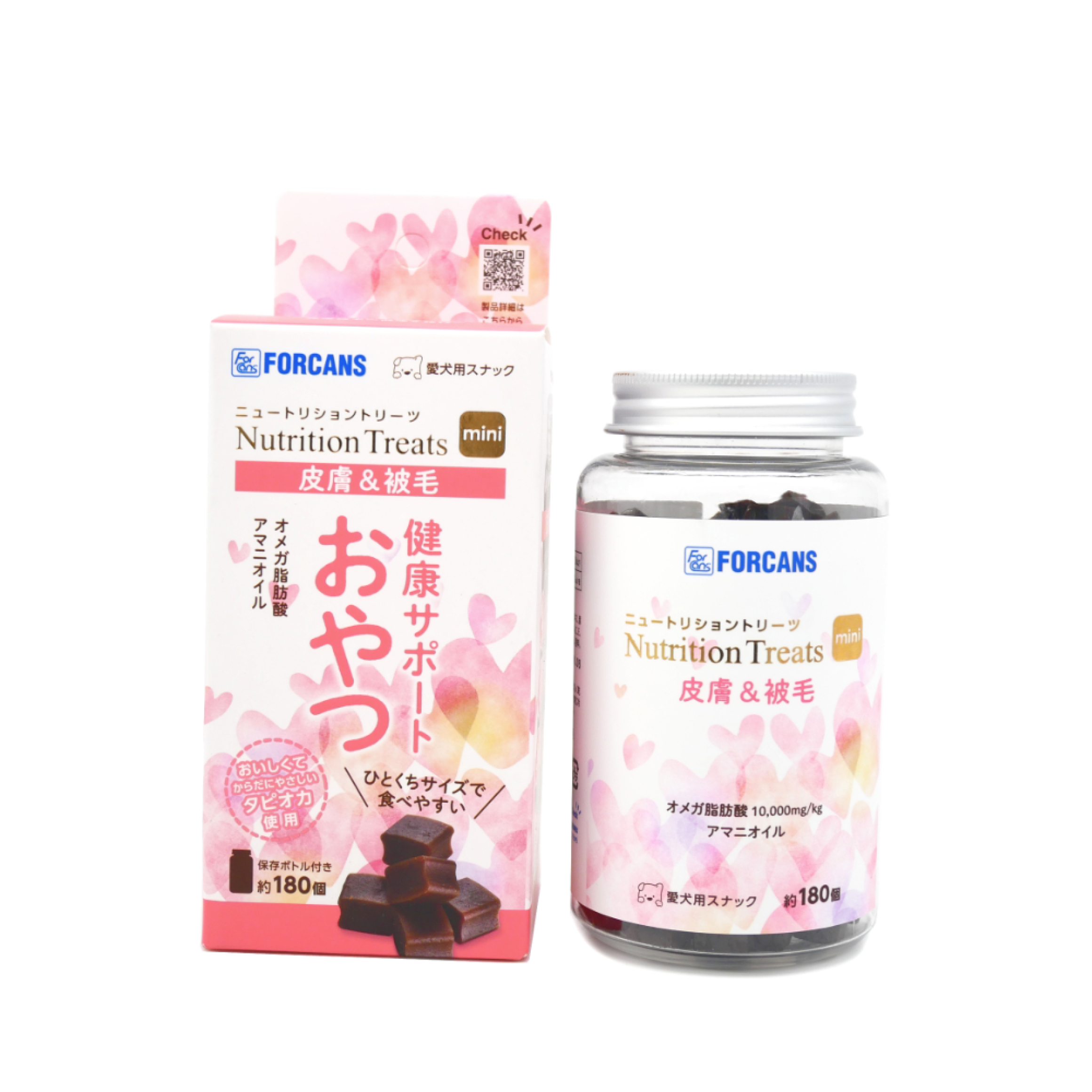 フォーキャンス　ニュートリショントリーツ　皮膚＆被毛