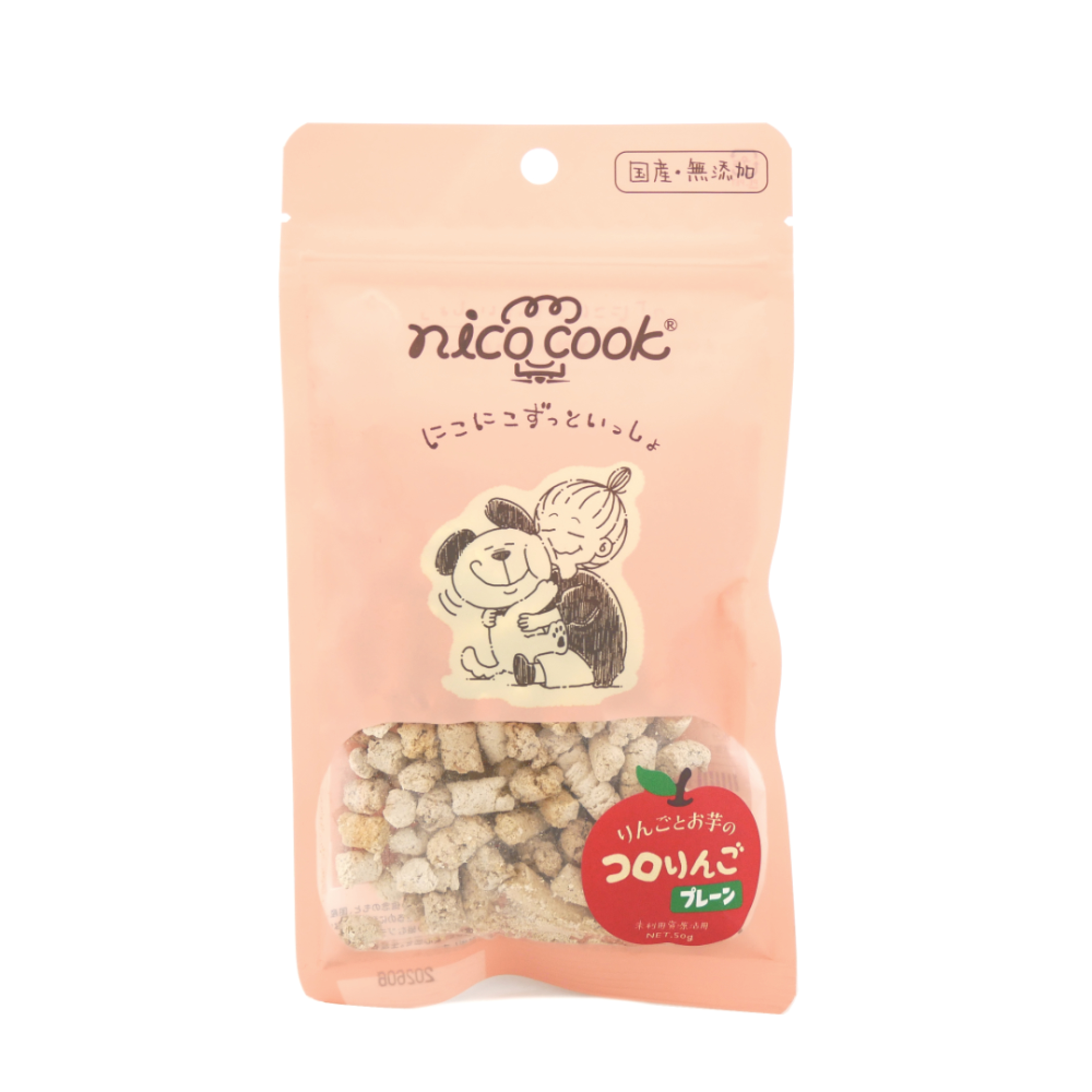 マルカイ　ｎｉｃｏ　ｃｏｏｋ　コロリンゴ　プレーン　犬用