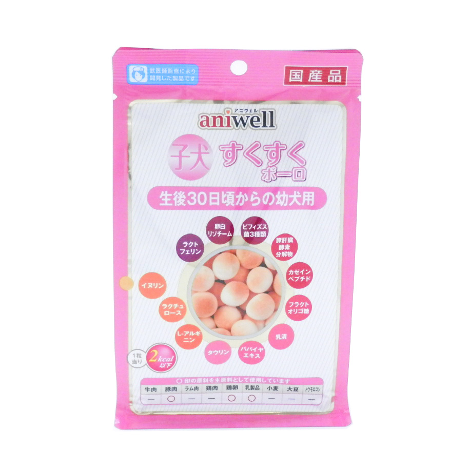 d.b.f.　アニウェル　Ｎ子犬すくすくボーロ