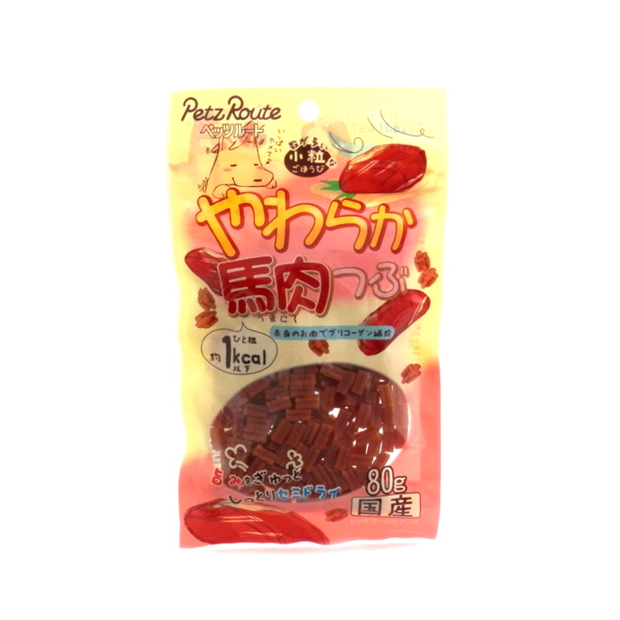 ペッツルート　やわらか馬肉つぶ