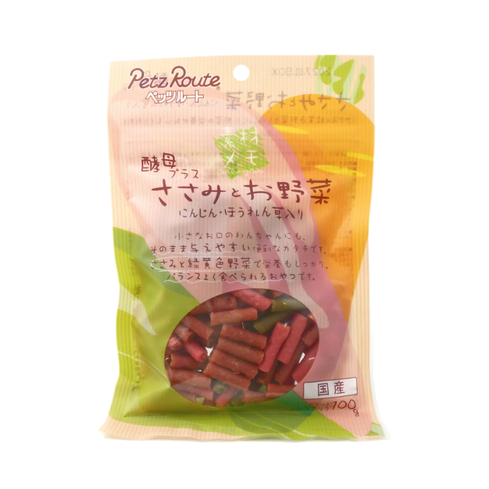 ペッツルート　素材メモ　ささみとお野菜