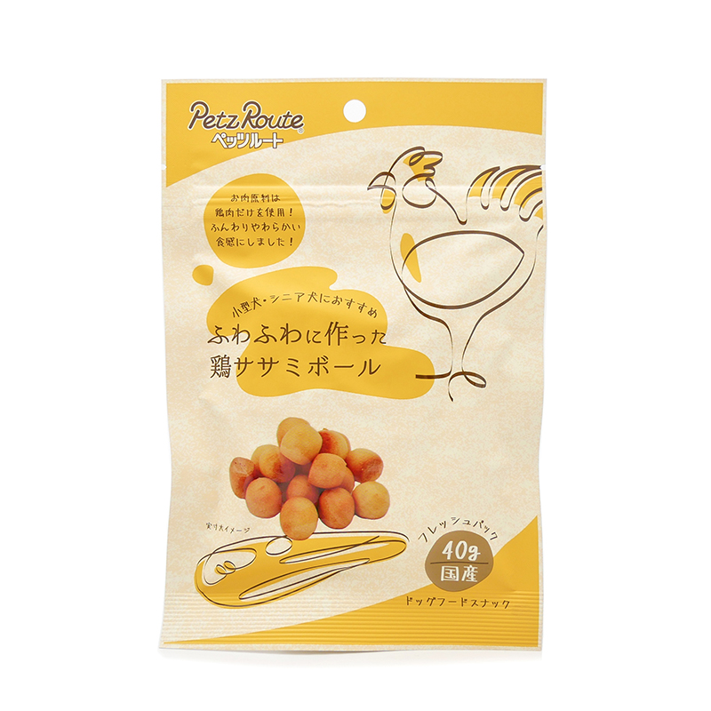 ペッツルート　ふわふわに作った鶏ササミボール