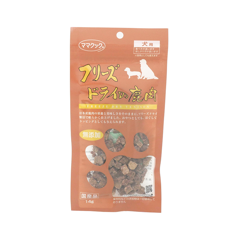 ママクック　フリーズドライの鹿肉　犬用