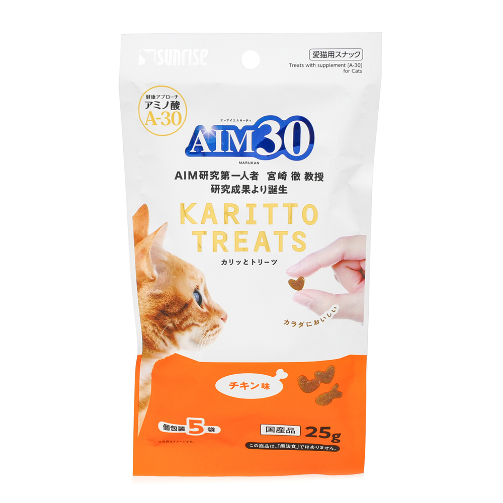 マルカン　サンライズ　ＡＩＭ３０　カリッとトリーツ　チキン味
