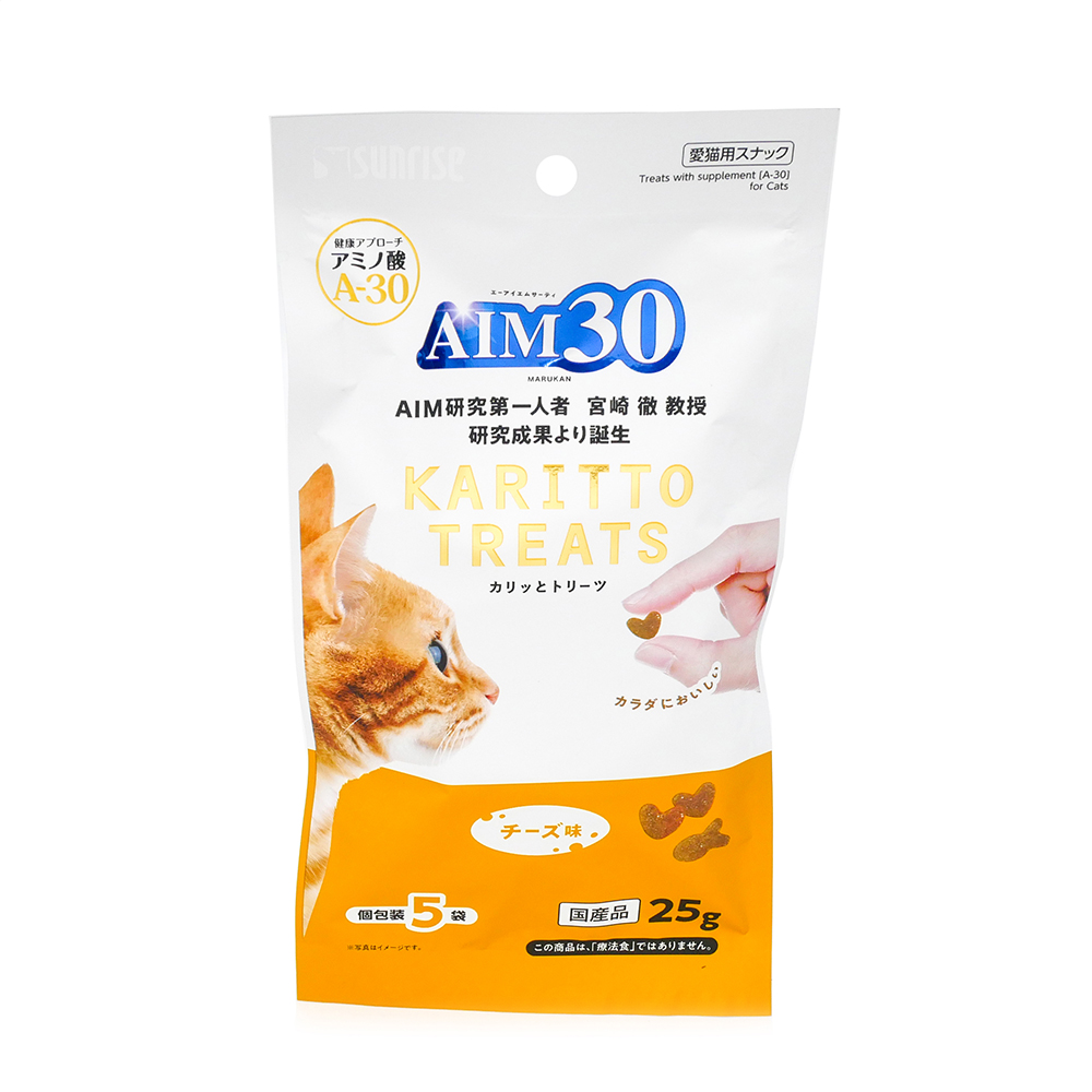 マルカン　サンライズ　ＡＩＭ３０　カリッとトリーツ　チーズ味