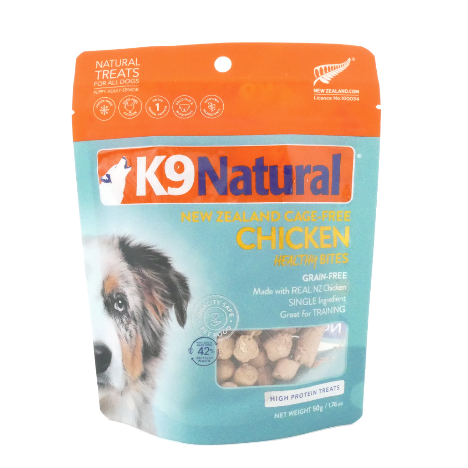 Ｋ９Ｎａｔｕｒａｌ　フリーズドライ　チキン・トリーツ