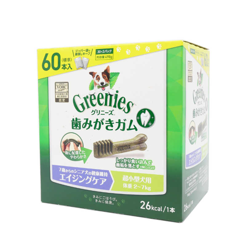 マースジャパン　グリニーズ　プラス【エイジングケア】超小型　２－７ｋｇ