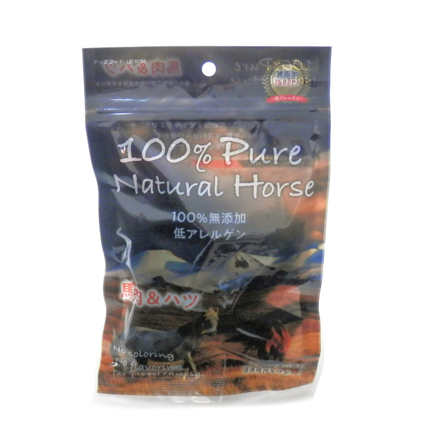 ジャパンペットコミュニケーションズ　１００％ＰｕｒｅＮａｔｕｒａｌＨｏｒｓｅ　馬肉＆ハツ