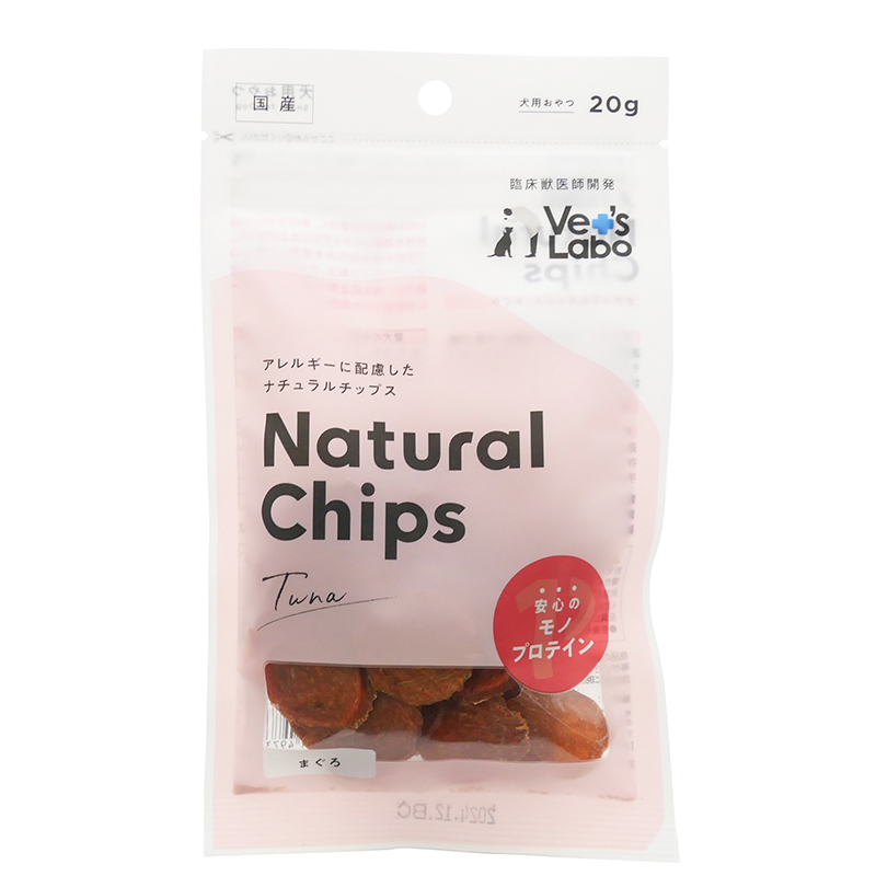 ジャパンペットコミュニケーションズ　Vet's Labo　ナチュラルチップス　まぐろ