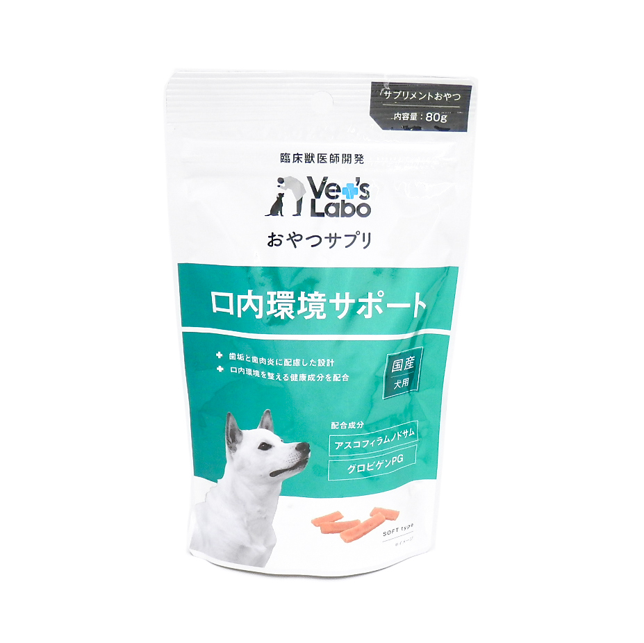 ジャパンペットコミュニケーションズ　Vet's Labo　オヤツサプリ　成犬用　口内環境　サポート