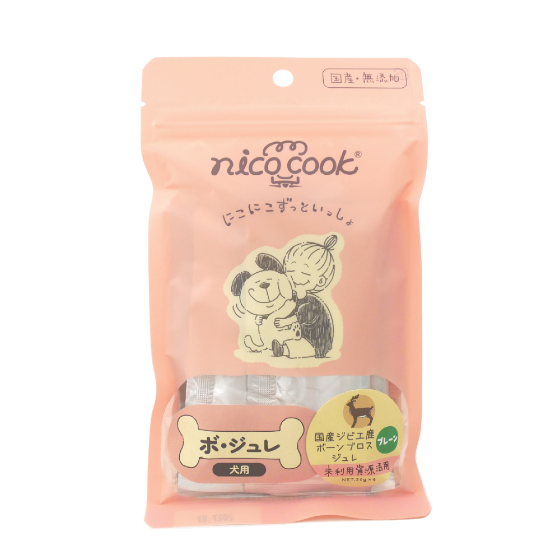マルカイ　ｎｉｃｏ　ｃｏｏｋ　鹿　ボーンブロス　ジュレプレーン　犬