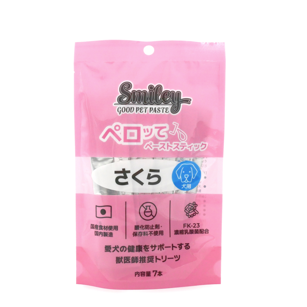 ＱＩＸ　Ｓｍｉｌｅｙ　犬用　ペロッて　さくら