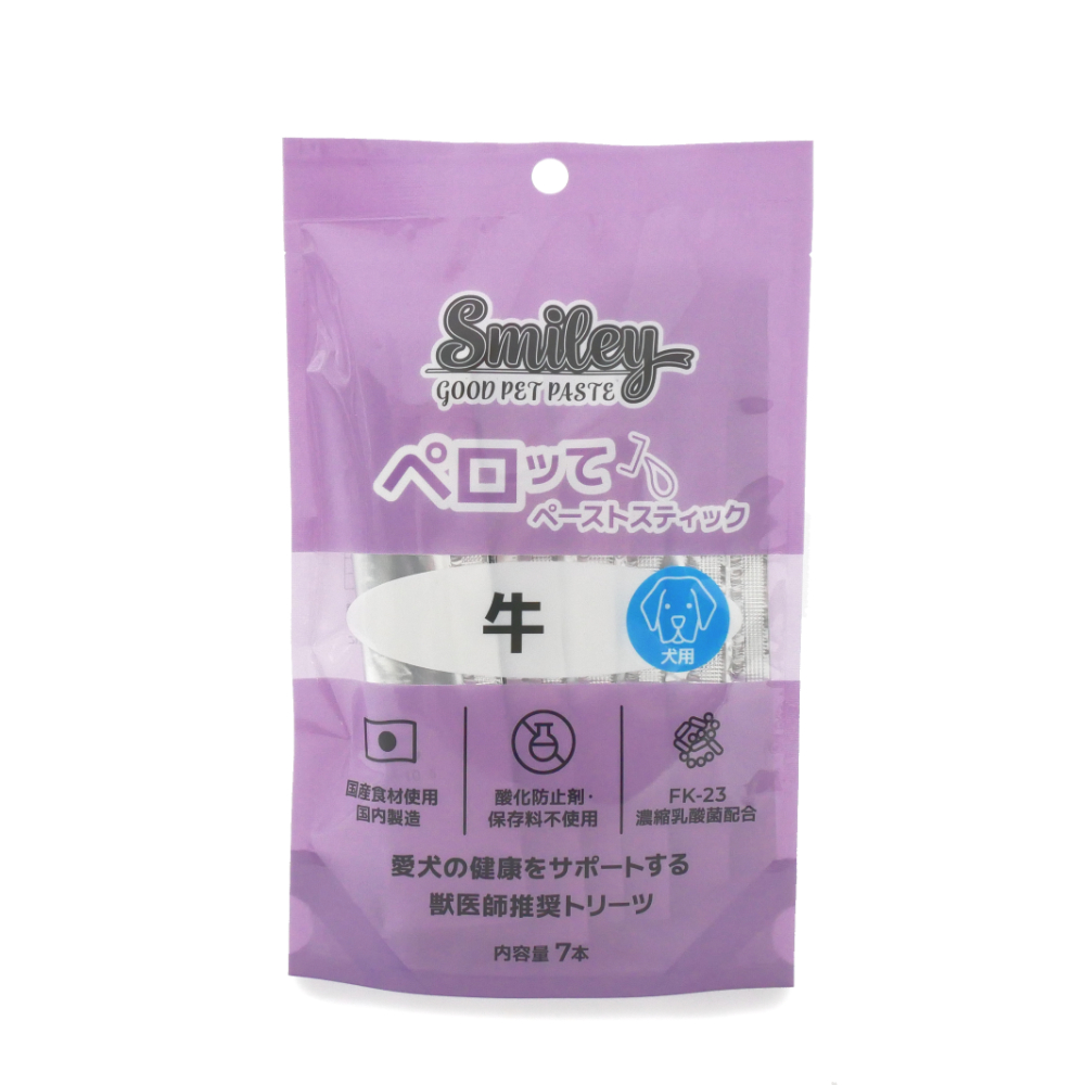 ＱＩＸ　Ｓｍｉｌｅｙ　犬用　ペロッて　牛
