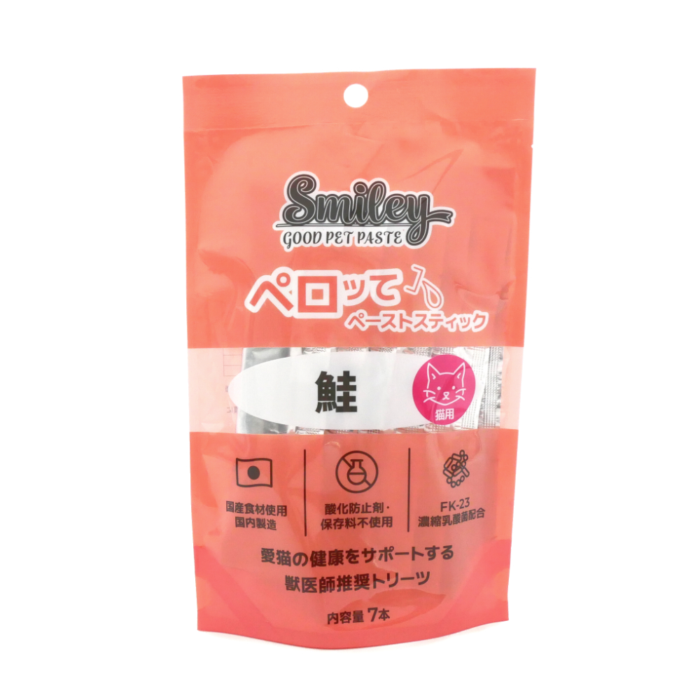ＱＩＸ　Ｓｍｉｌｅｙ　猫用　ぺロッて　鮭