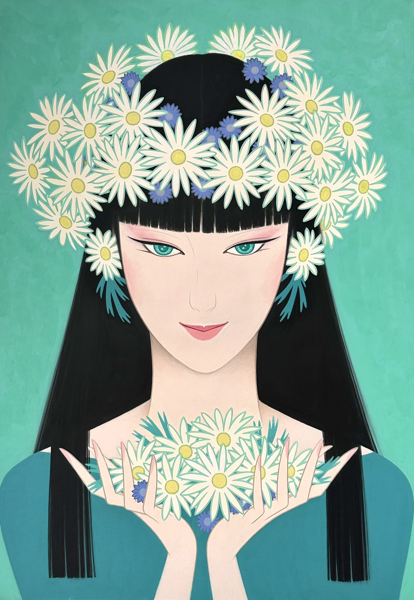 マーガレットの花冠