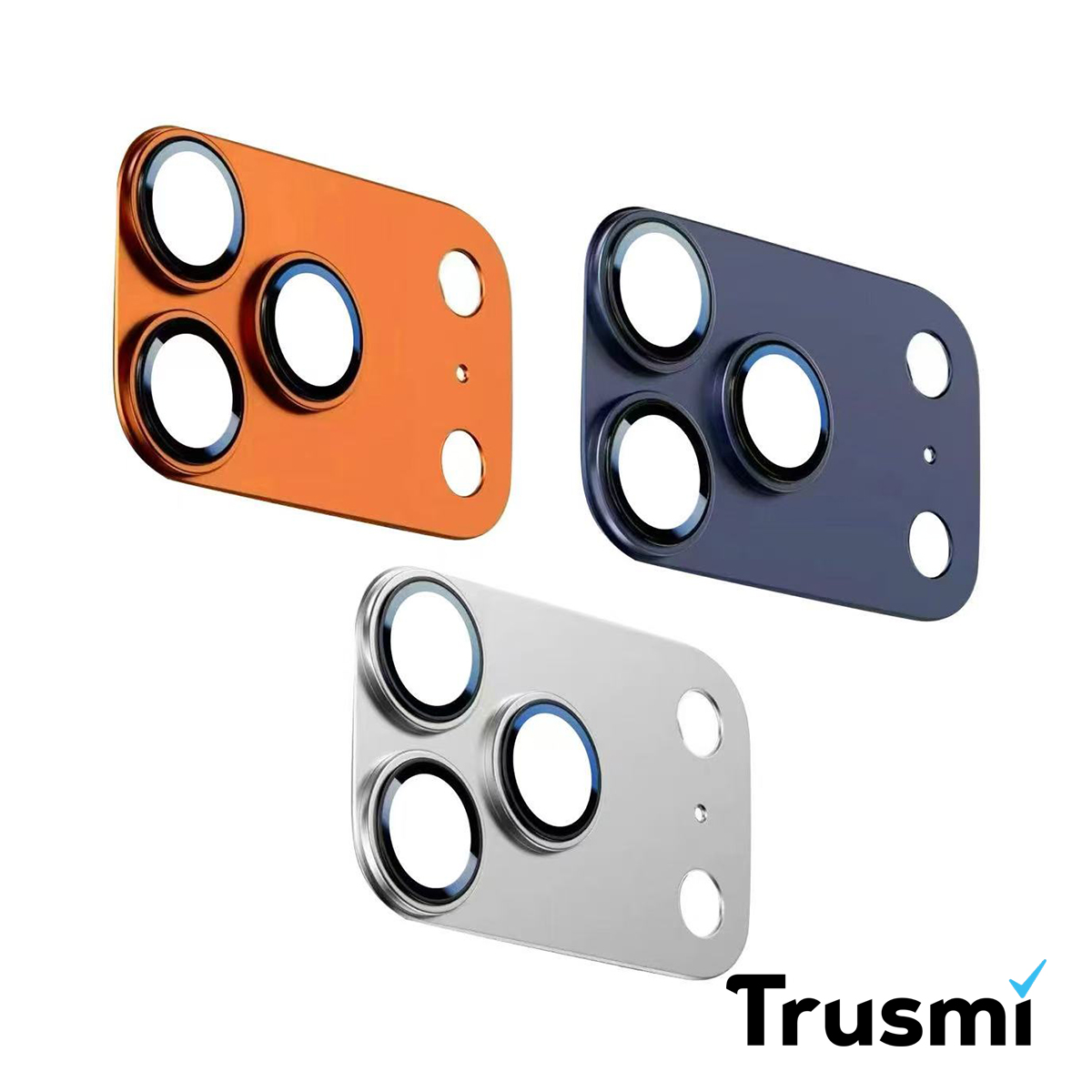 【TRUSMI】iPhone カメラレンズ保護一体型カバー