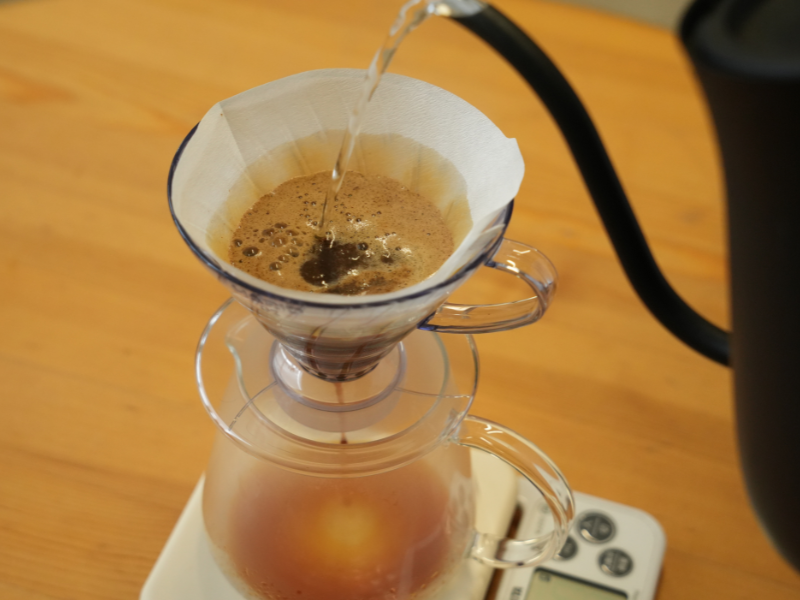 HARIO V60ドリッパーでの美味しい淹れ方