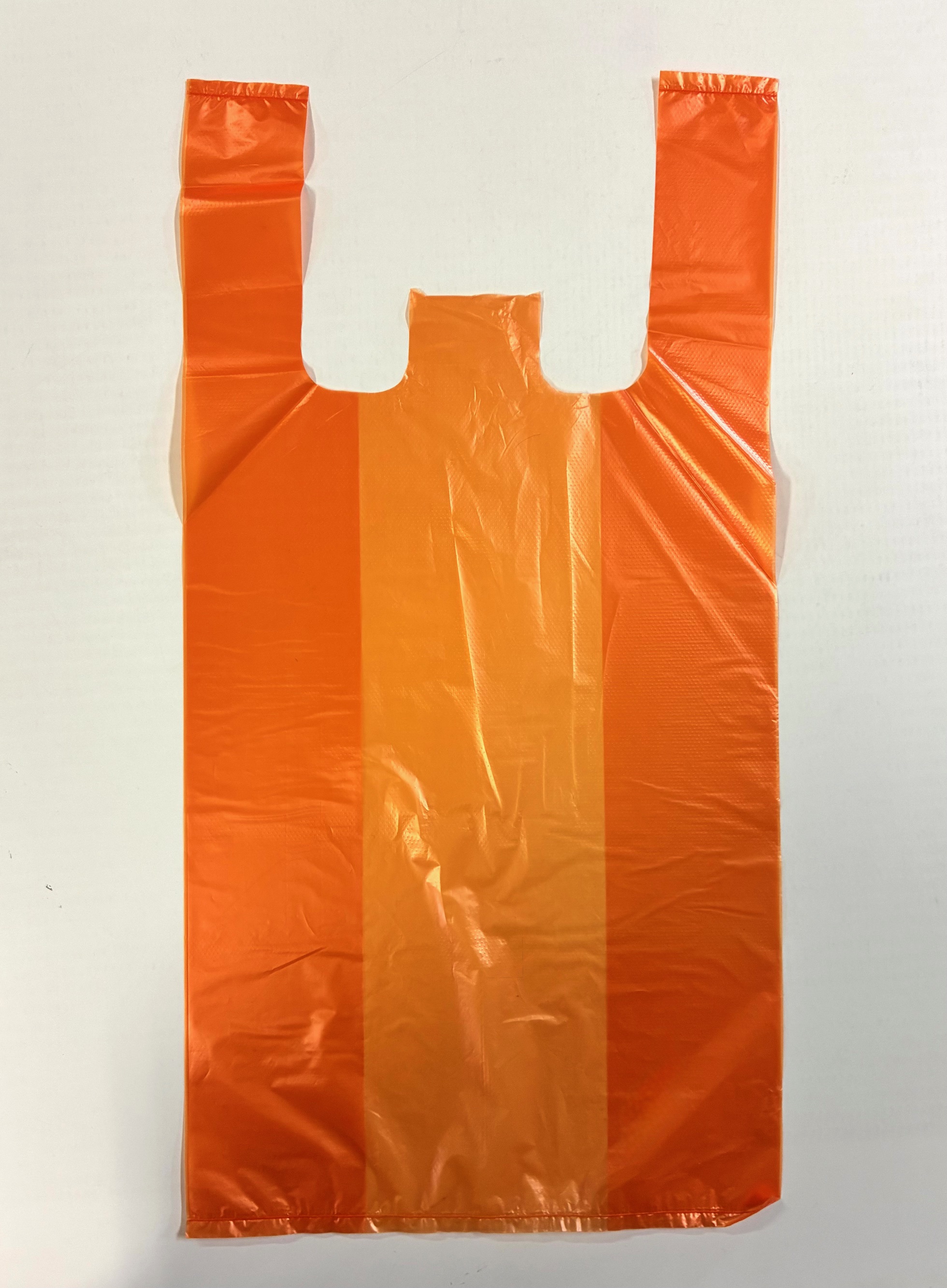 ＨＤレジ袋　ニューカラーパック　　オレンジ