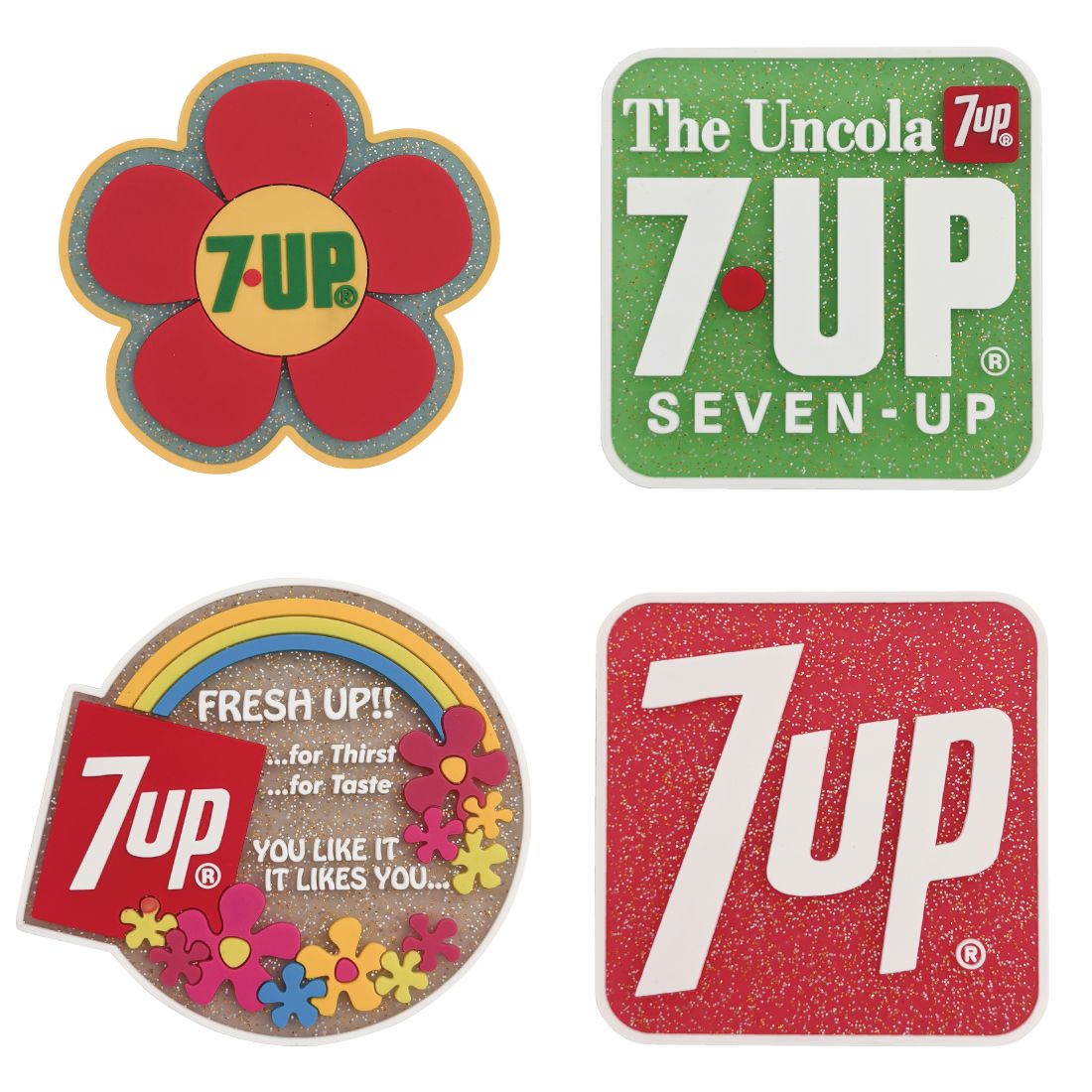 RUBBER COASTER ラメ入りコースター / 7UP