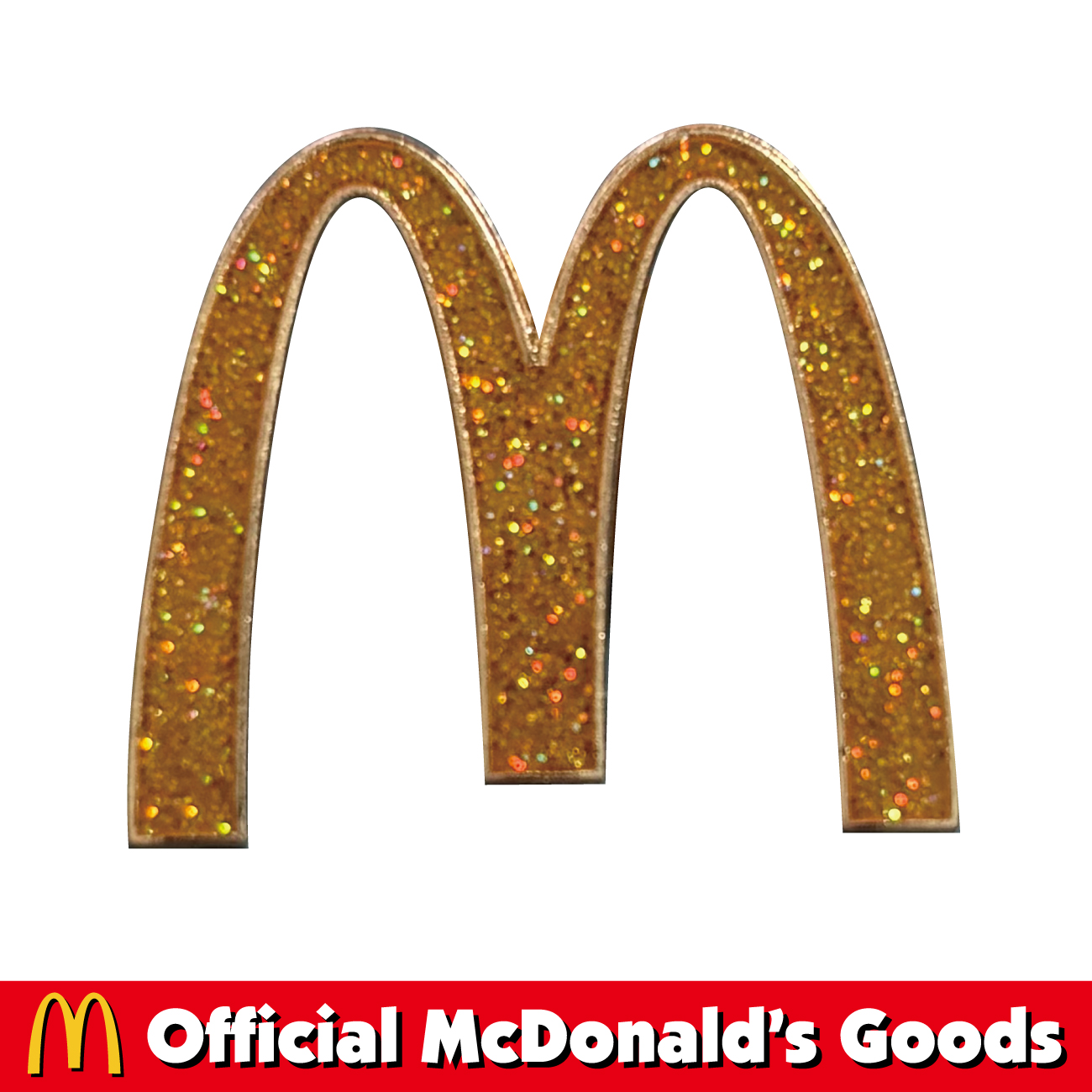 MC-GLITTER ARCHES PIN