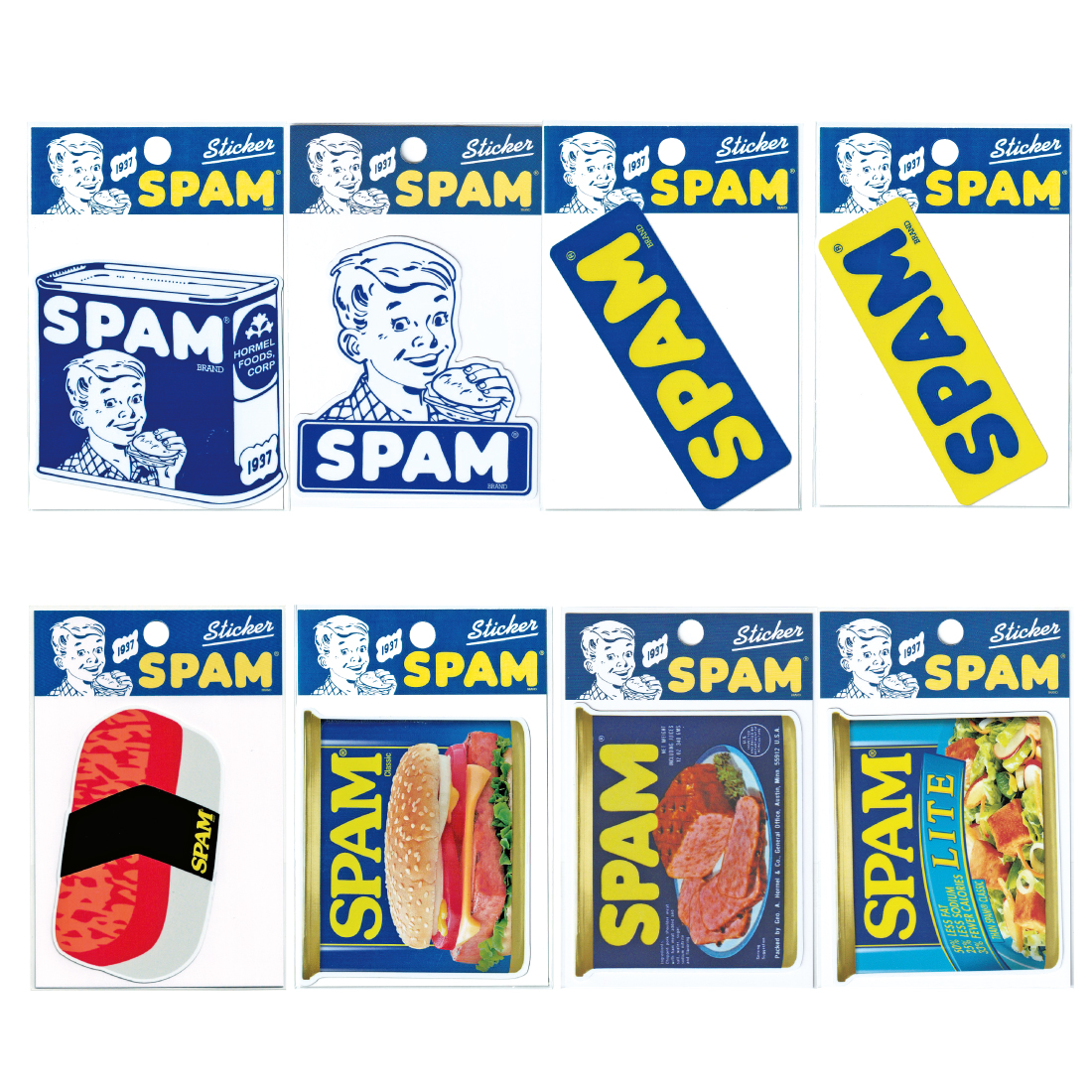 STICKER / SPAM 1~8