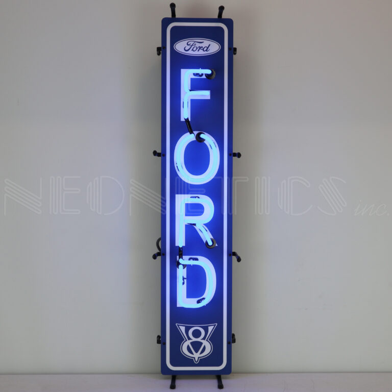 NEON SIGN / FORD VERTICAL - JUNIOR SIZE
