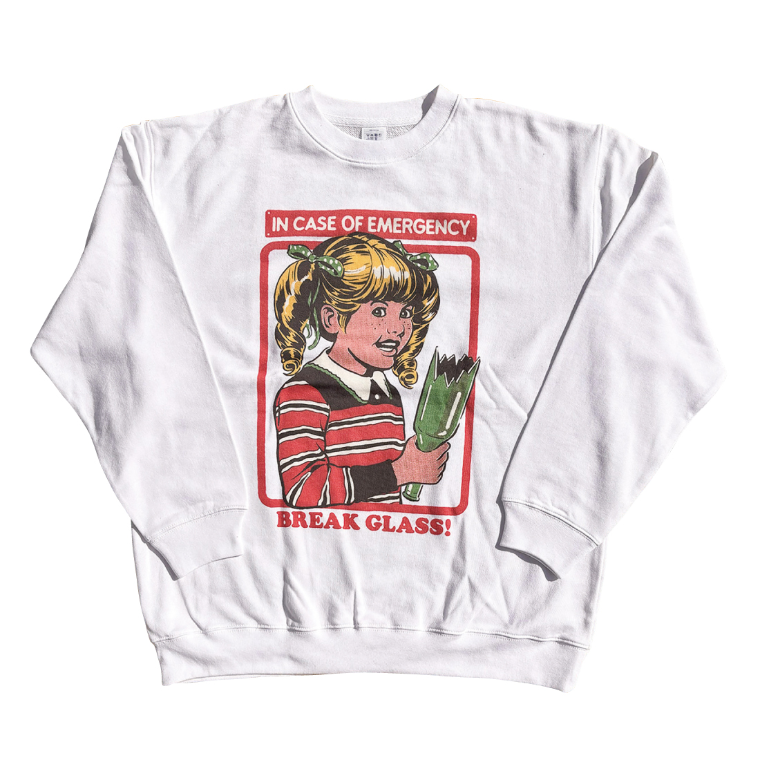 STEVEN RHODES / SWEAT SHIRT-Break Glass