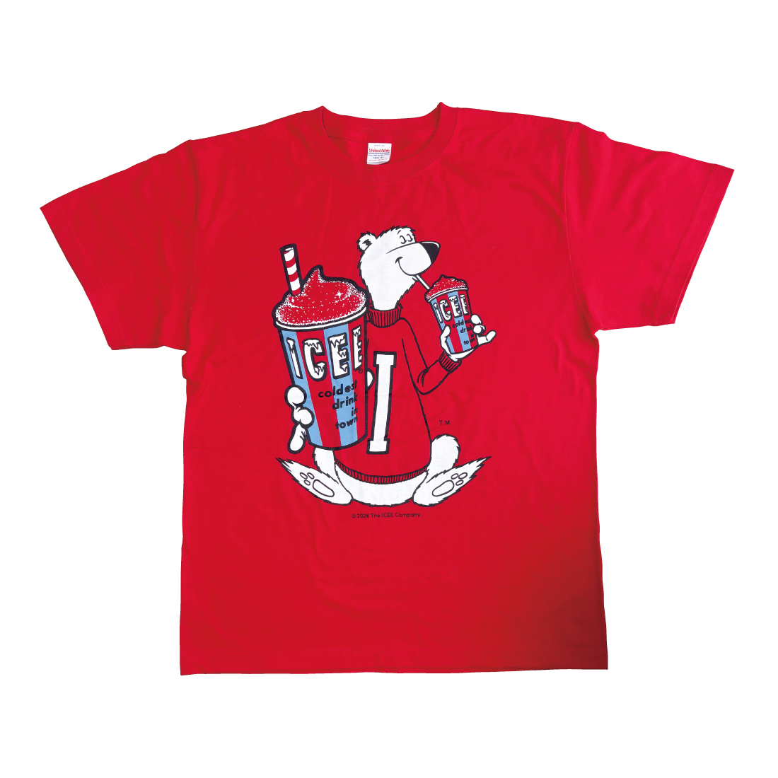T-shirt / ICEE BEAR RED