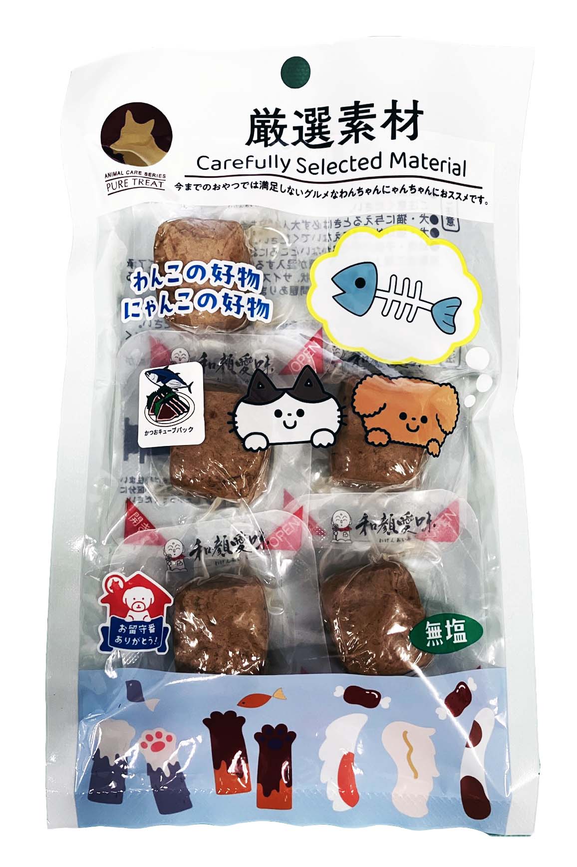 チュチュドットコム かつお ひと口キューブ 犬・猫用
