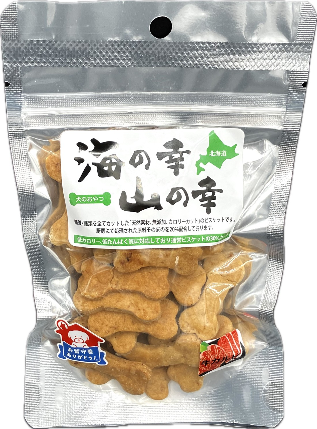 チュチュドットコム 海の幸山の幸 ビスケット 牛カルビ 60g