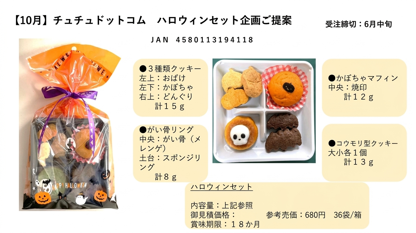 チュチュドットコム ハロウィンセット企画品 ※こちらの商品は予約品のため、他商品とは別にご注文手続きをお願いいたします。