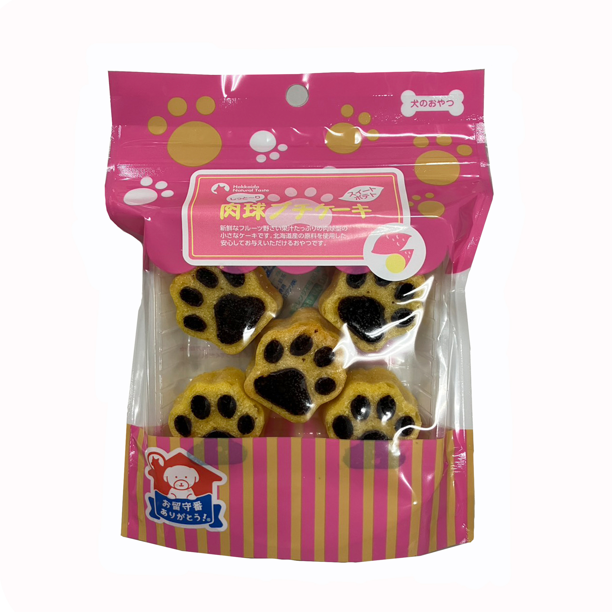 チュチュドットコム  肉球プチケーキスイートポテト 8gx5