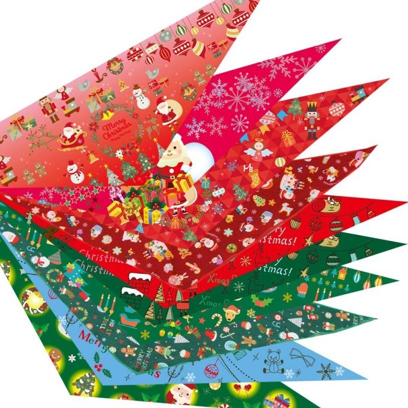 ミュウ＆バァウ クリスマスバンダナ アソートタイプ 10枚セット