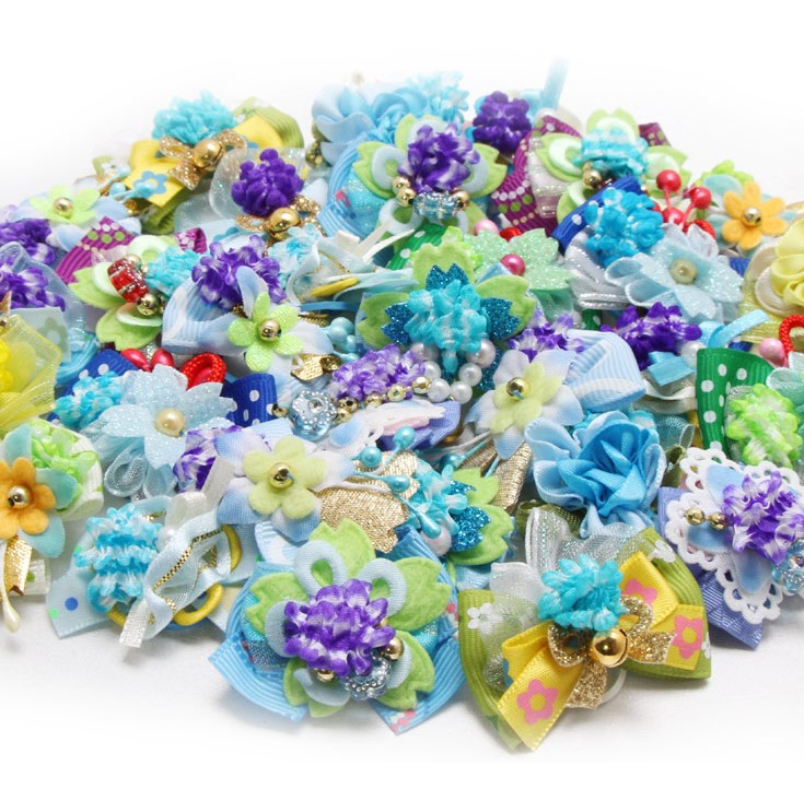 ミュウ＆バァウ お正月リボン 男の子用アソートタイプ  20個入り