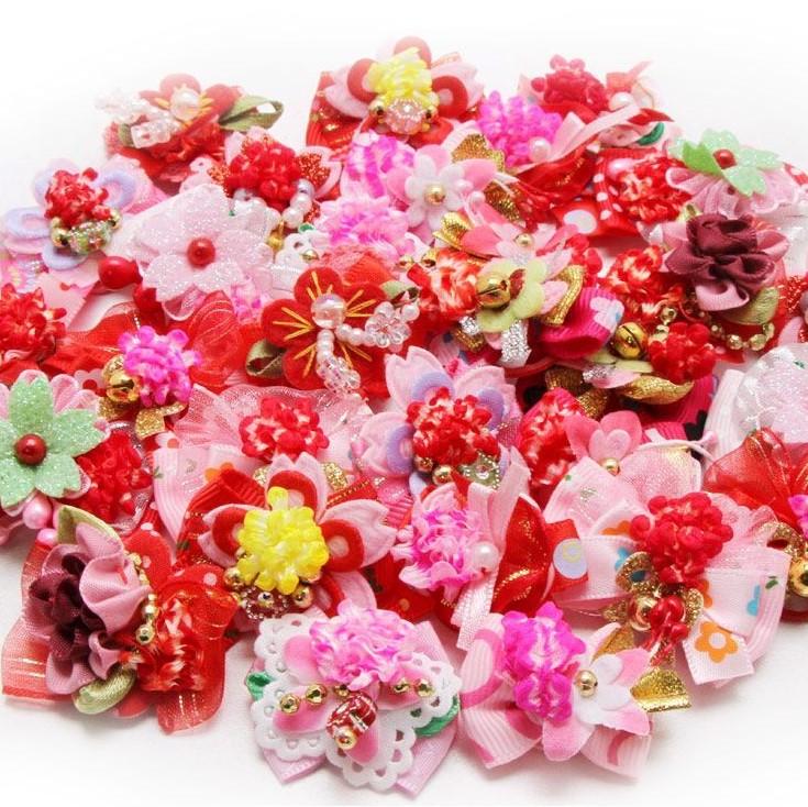 ミュウ＆バァウ お正月リボン 女の子用アソートタイプ  20個入り