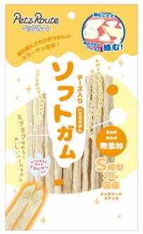 ペッツルート ソフトガム チーズ入り S棒型