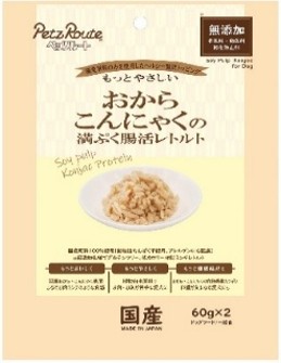 ペッツルート おからこんにゃくの満ぷく腸活レトルト