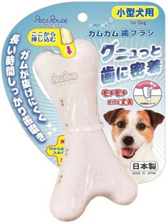 ペッツルート 楽しく歯みがきカムカム歯ブラシ 小型犬用