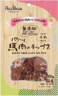 ペッツルート パリッと馬肉のチップス 70g